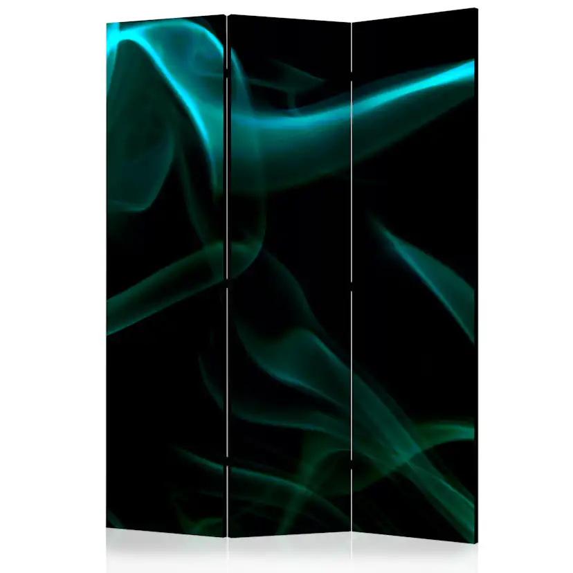 Rumsavdelare Skärmvägg Arkiio Blue Smoke Waves 135x172 cm