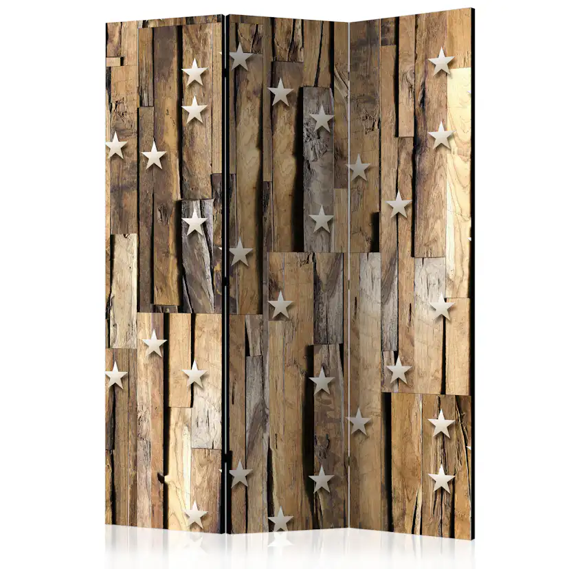 Rumsavdelare Skärmvägg Arkiio Wooden Constellation 135x172 cm