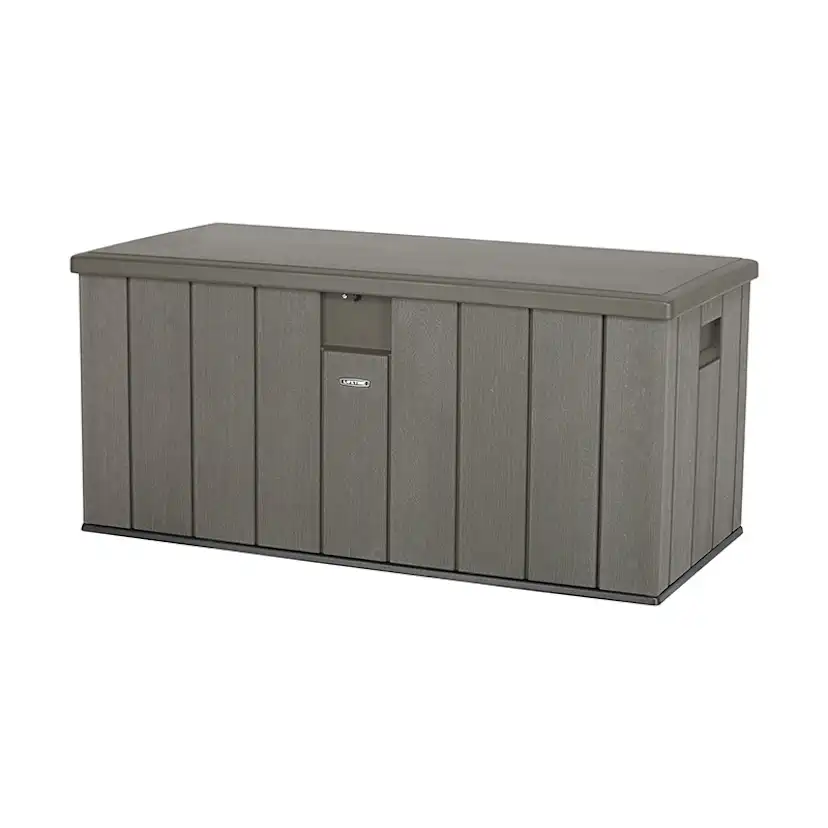 Förvaringsbox gop Lifetime Deckbox Harmony Mörkgrå 570 L