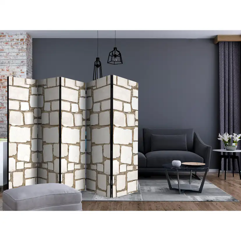 Rumsavdelare Skärmvägg Arkiio Stone Riddle II 225x172 cm