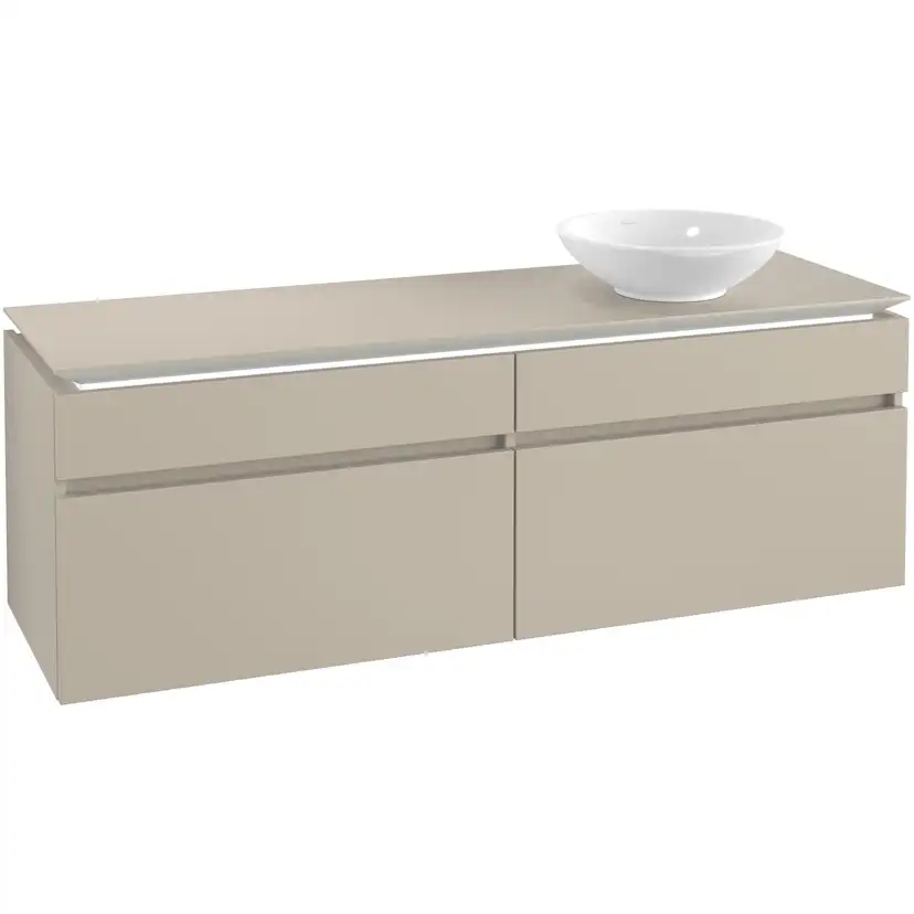 Tvättställsskåp Villeroy & Boch Legato 1600 med 4 Lådor för Fristående Tvättställ
