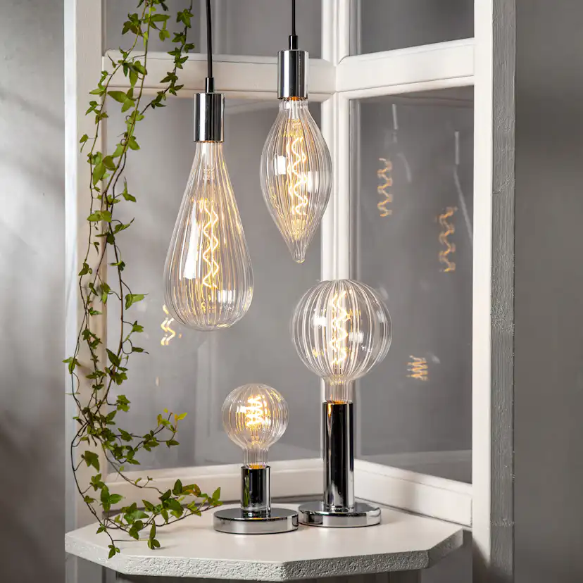 LED-lampa Star Trading Decoled Line E27 G150