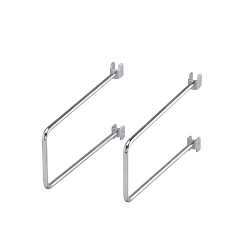 Bokstöd till Sparringskena/Väggskena Elfa