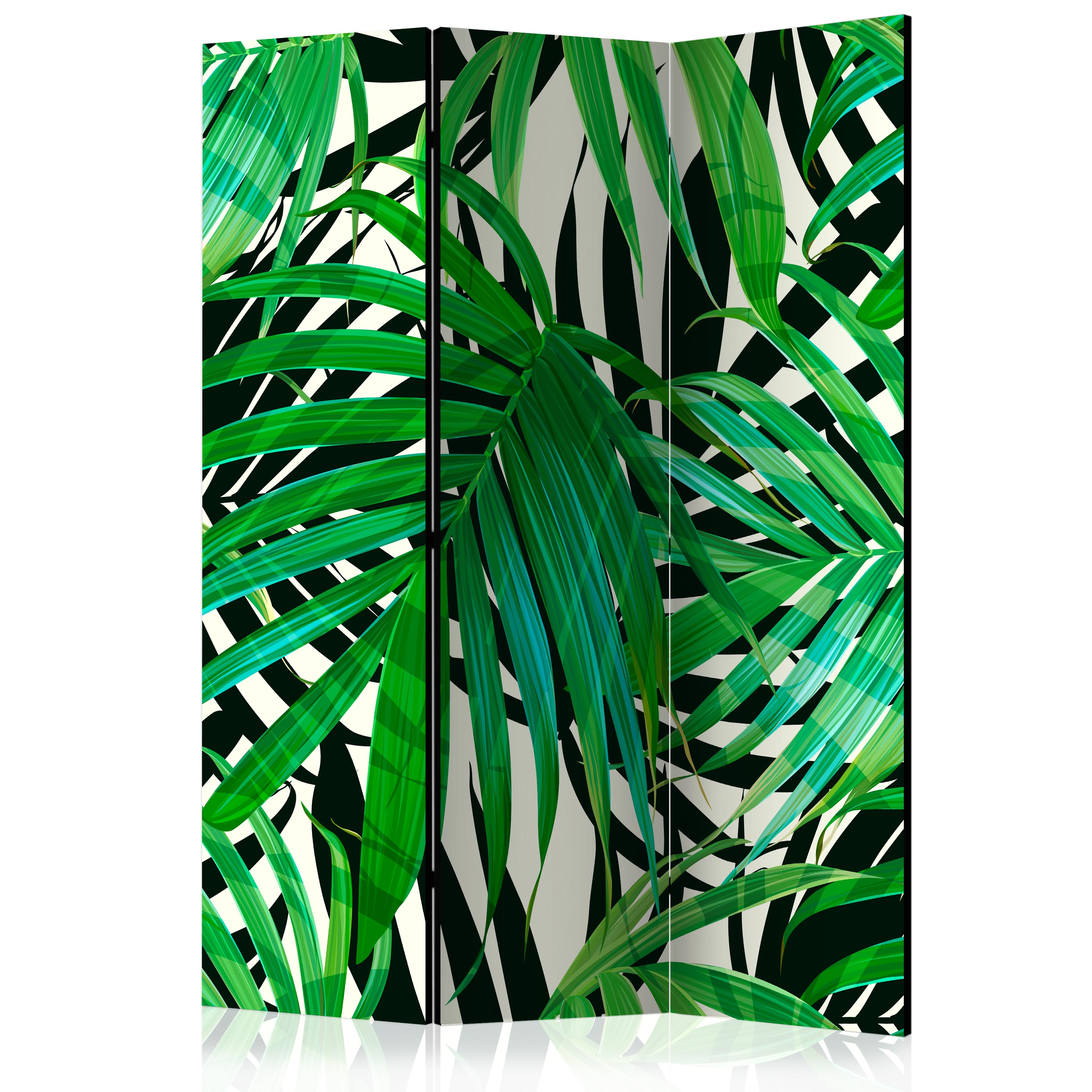 Rumsavdelare Skärmvägg Arkiio Tropical Leaves 135x172 cm