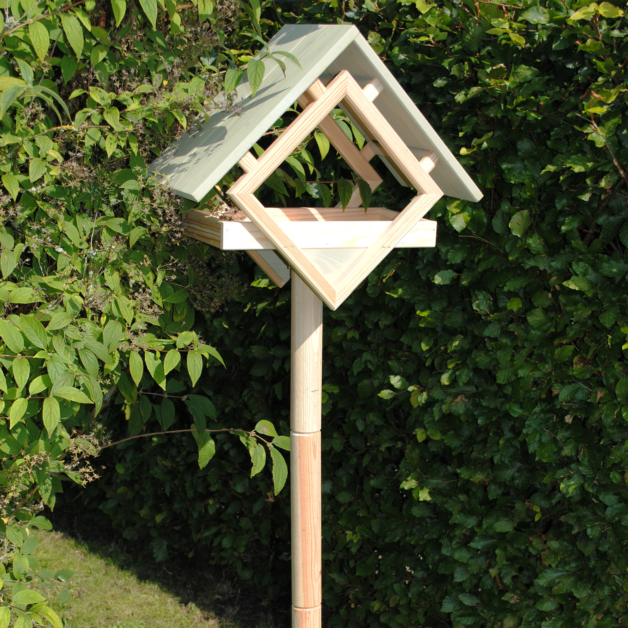 Fågelmatare Hortus Furu Olivgrön Med Stativ