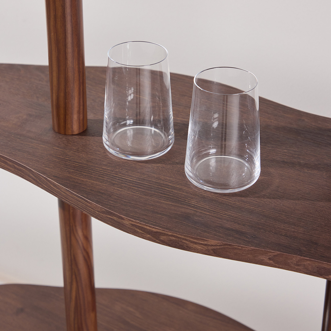 Bokhylla Vind Moln Öppen med 5 Hyllplan