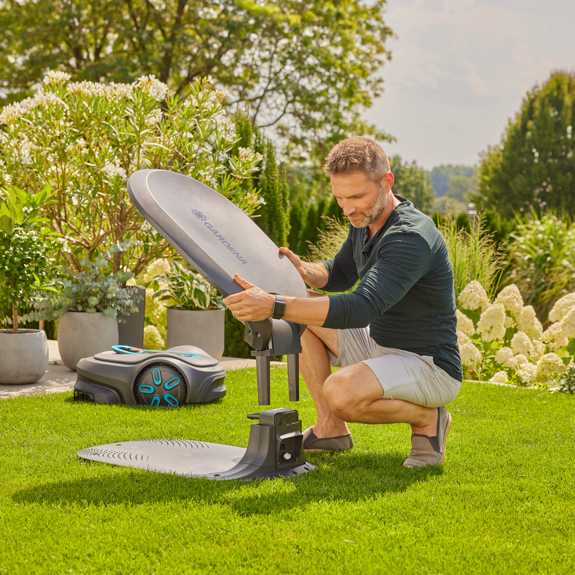 Robotgräsklippare Gardena Smart Sileno Max 1500 Premiumpaket