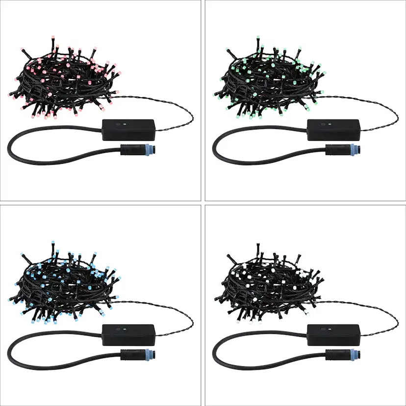 Ljusslinga LED Paulmann Yuna Fairy Lights Plug & Shine IP44 24V Ljus: RGB, Längd: 10 m