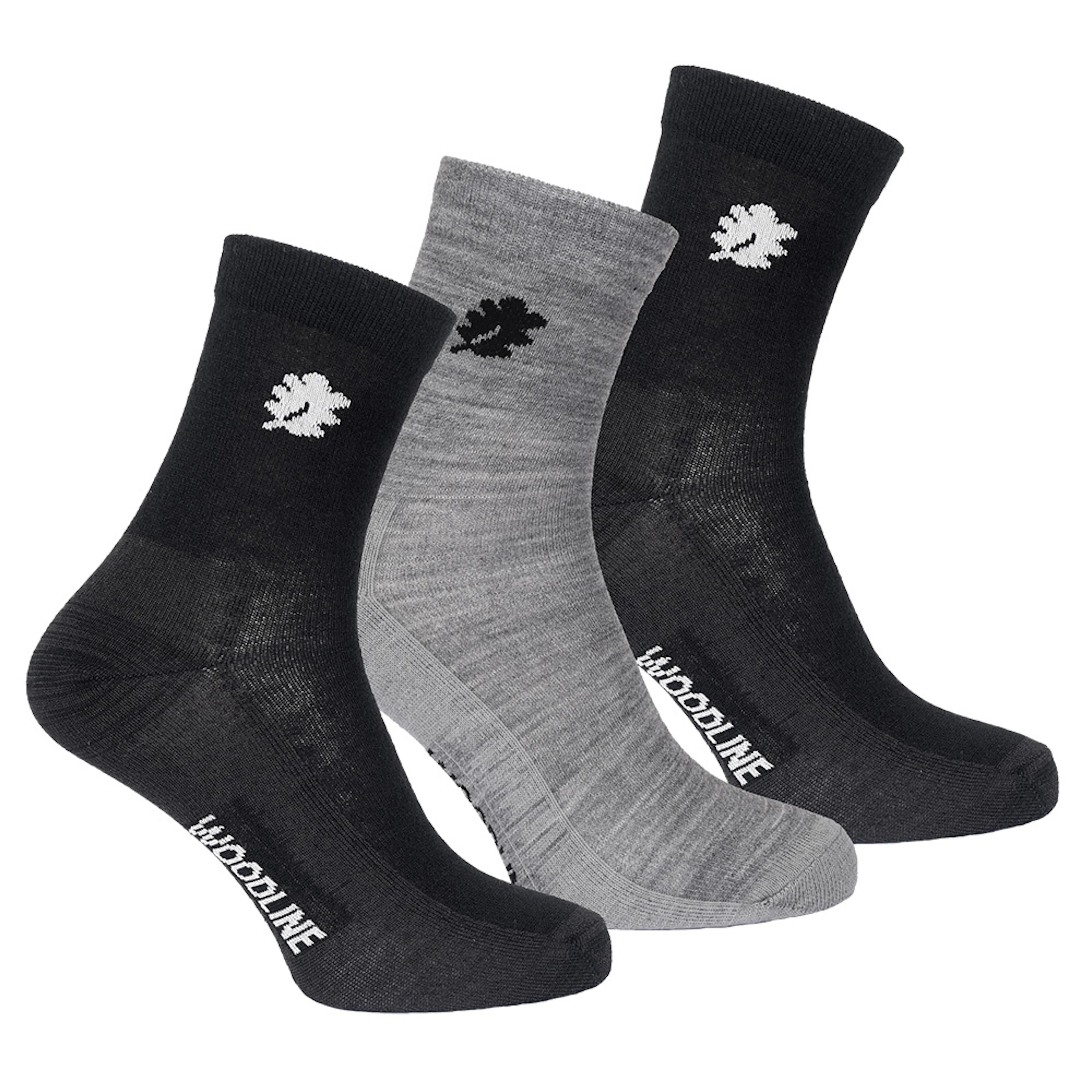 Sockar Woodline Liner Merinoull 3-pack