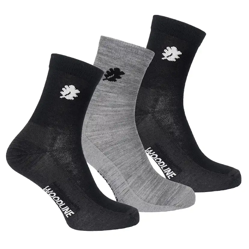 Sockar Woodline Liner Merinoull 3-pack