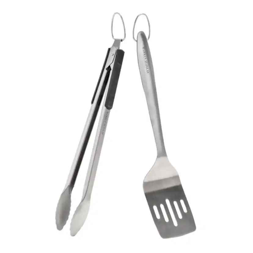 BBQ grillset Markus Aujalay 2-delar 10x43 cm Silver