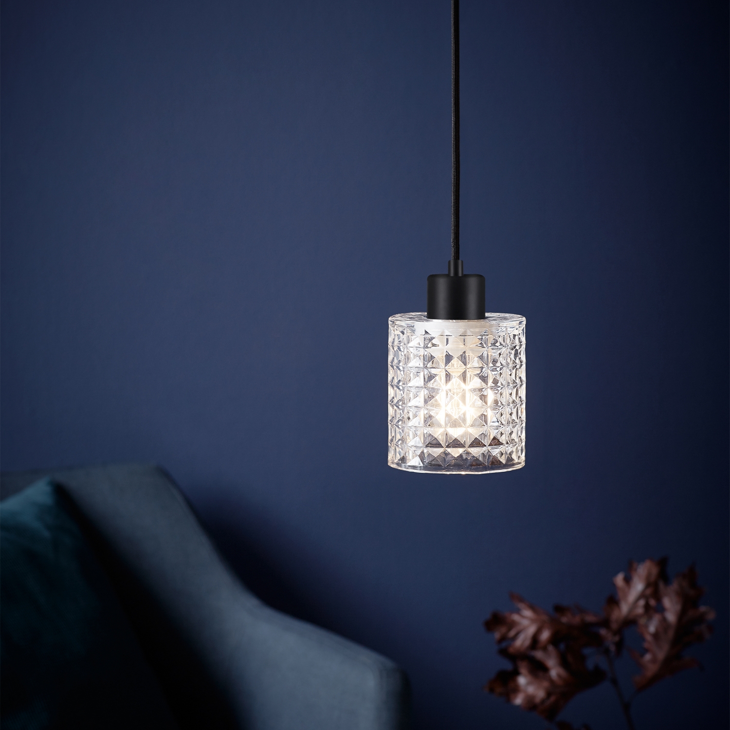 Hollywood | Pendel | Klar Transparent