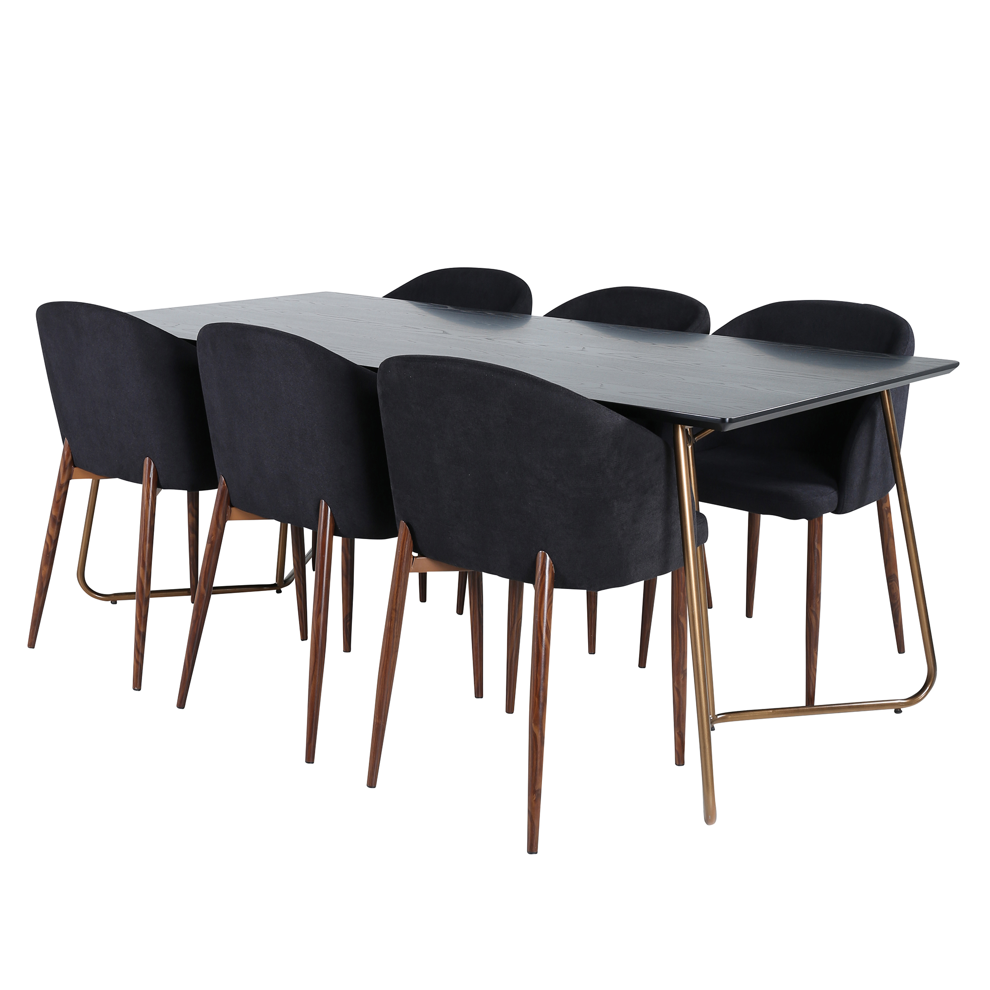 Matgrupp Venture Home Annika med 6 Archie Stolar