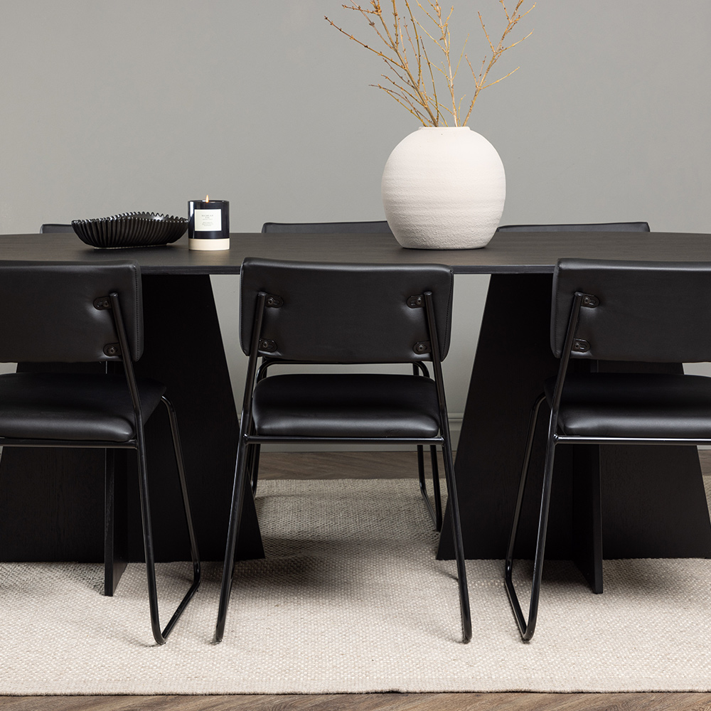 Matgrupp Venture Home Bootcut Oval med 6 Kenth Stolar