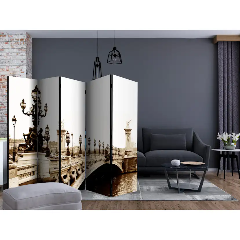 Rumsavdelare Skärmvägg Arkiio Alexander III Bridge Paris II 225x172 cm