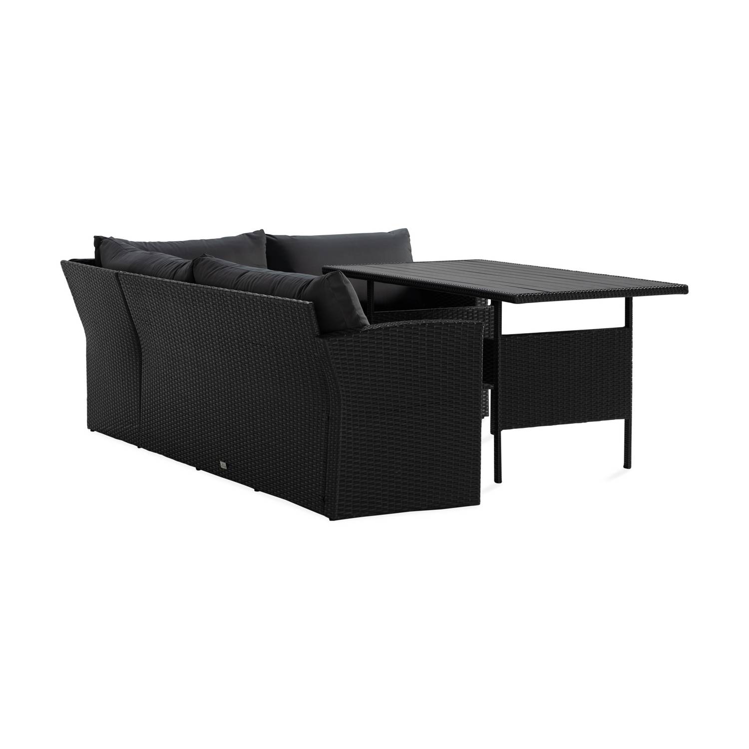 James Light Soffgrupp Utomhus  5-sits Svart, Höger