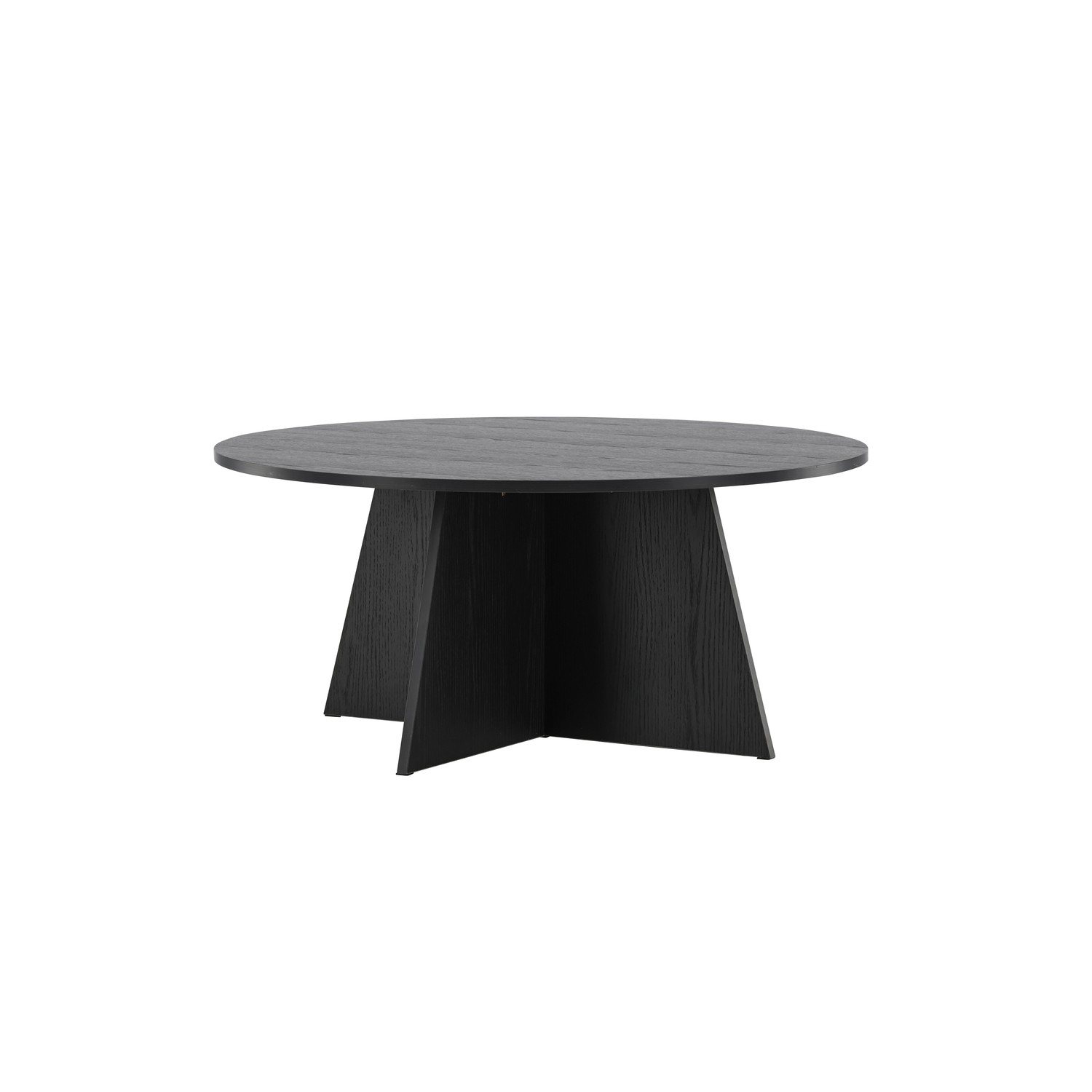 Soffbord Venture Home Bootcut Svart Runt Vardagsrumsbord