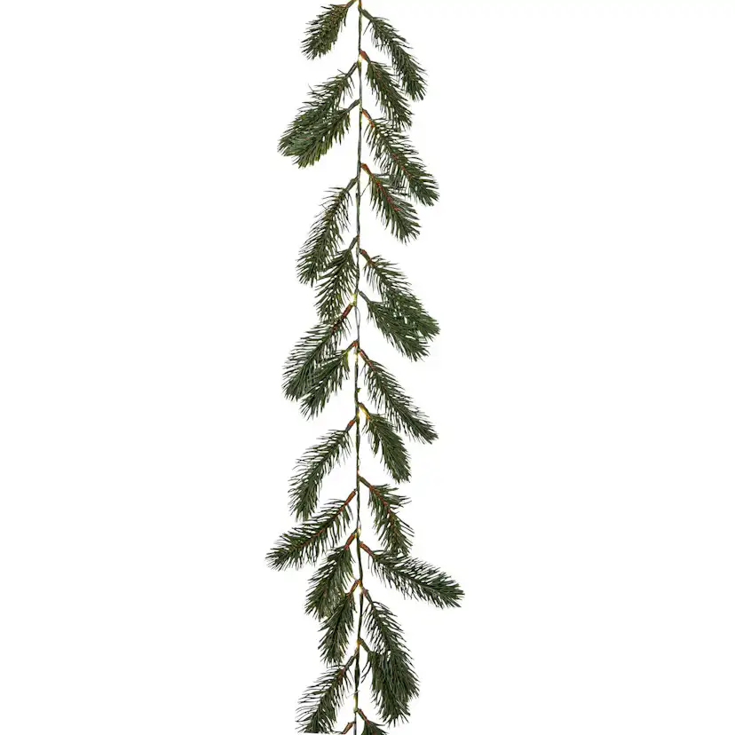 Girlang Star Trading Erna Julpynt Grangirlang 180 cm med LED