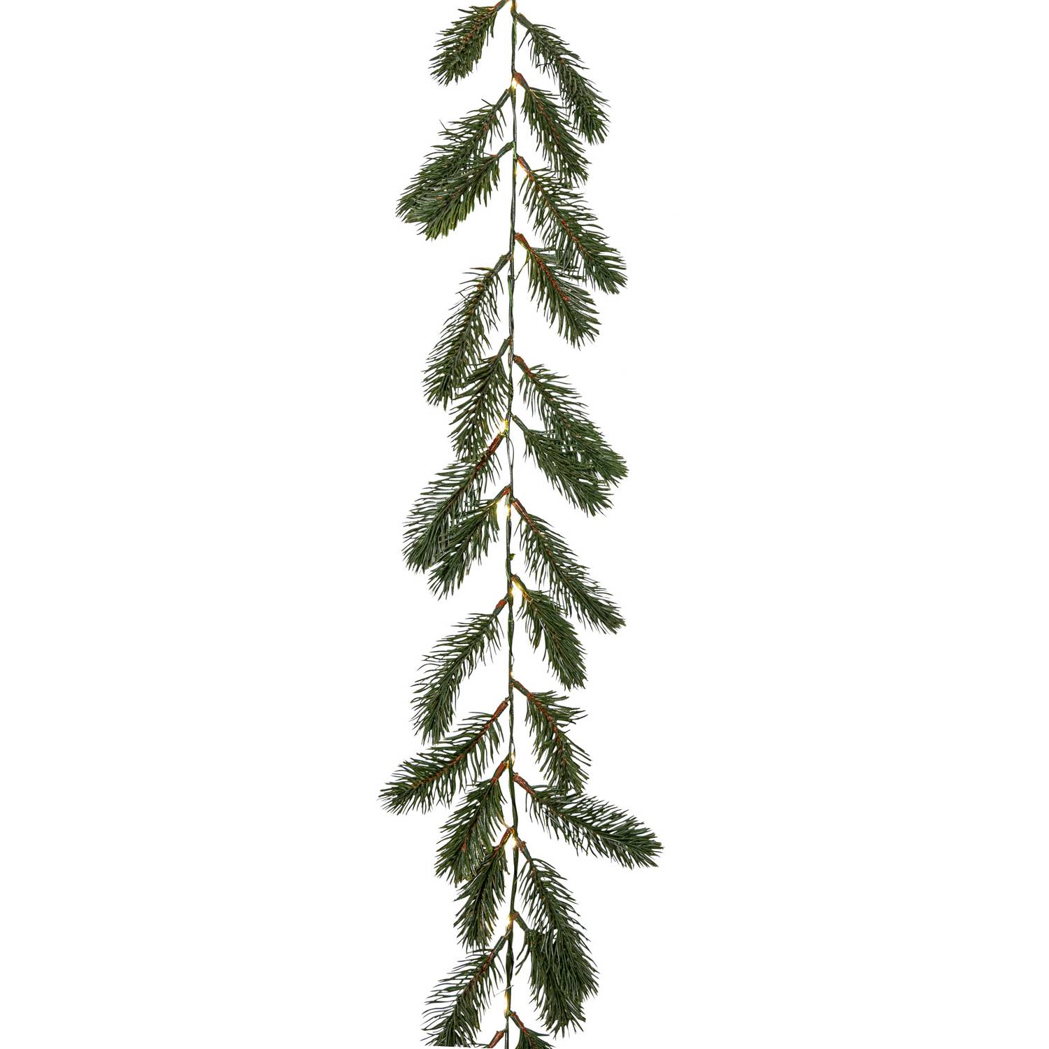 Girlang Star Trading Erna Julpynt Grangirlang 180 cm med LED