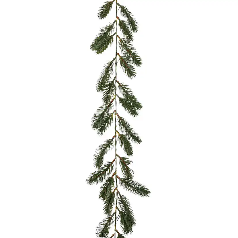 Girlang Star Trading Erna Julpynt Grangirlang 180 cm med LED