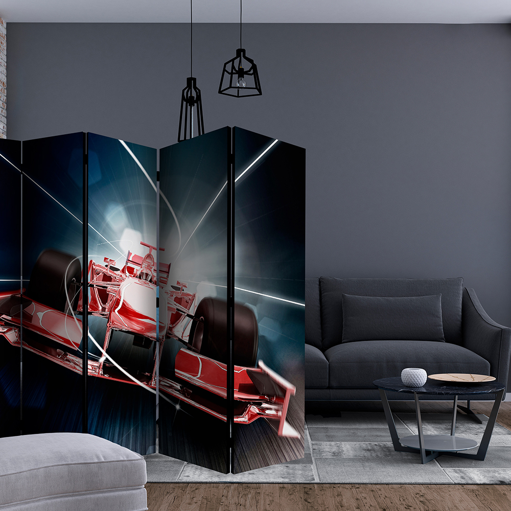 Rumsavdelare Skärmvägg Arkiio Speed And Dynamics Of Formula 1 II 225x172 cm