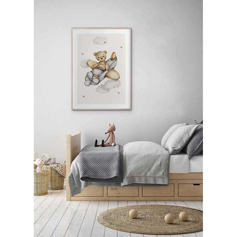 Poster Gallerix Airplane Teddy