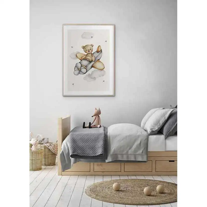 Poster Gallerix Airplane Teddy