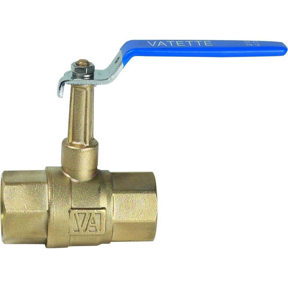 Kulventil Vatette Fullflödesventil Hög Hals