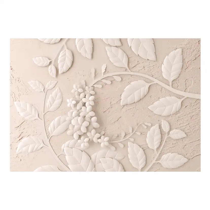 Fototapet Arkiio Paper Flowers Beige