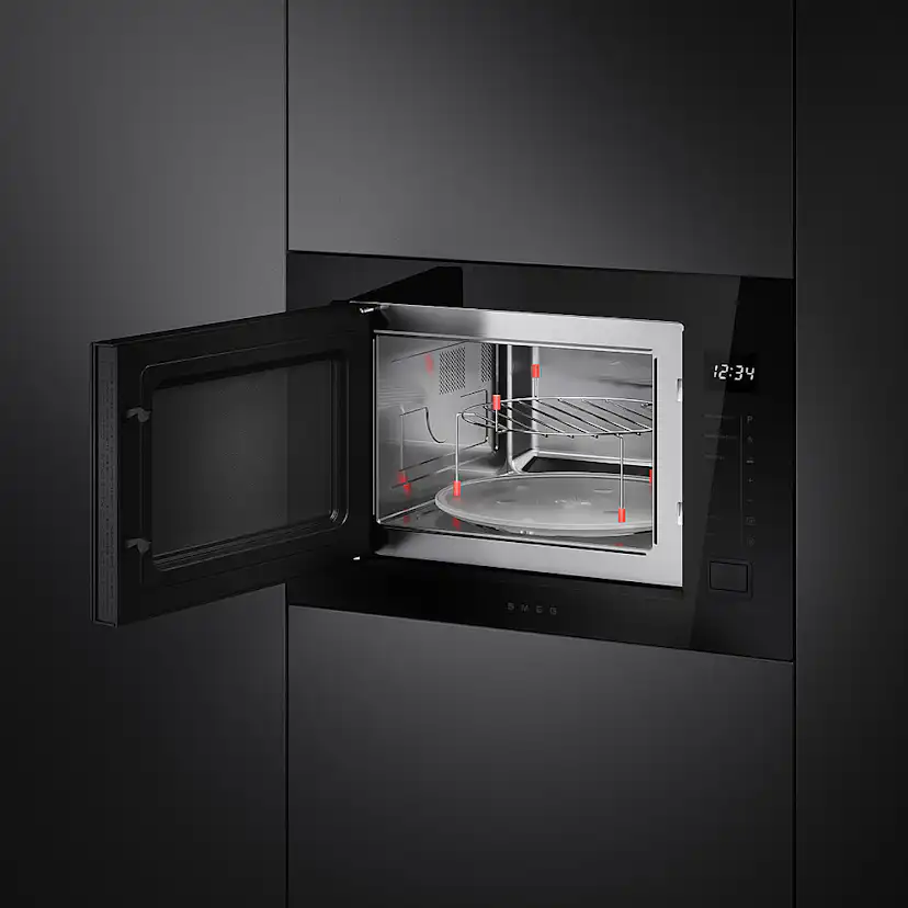 Inbyggnadsmikrovågsugn Smeg FMI225BI