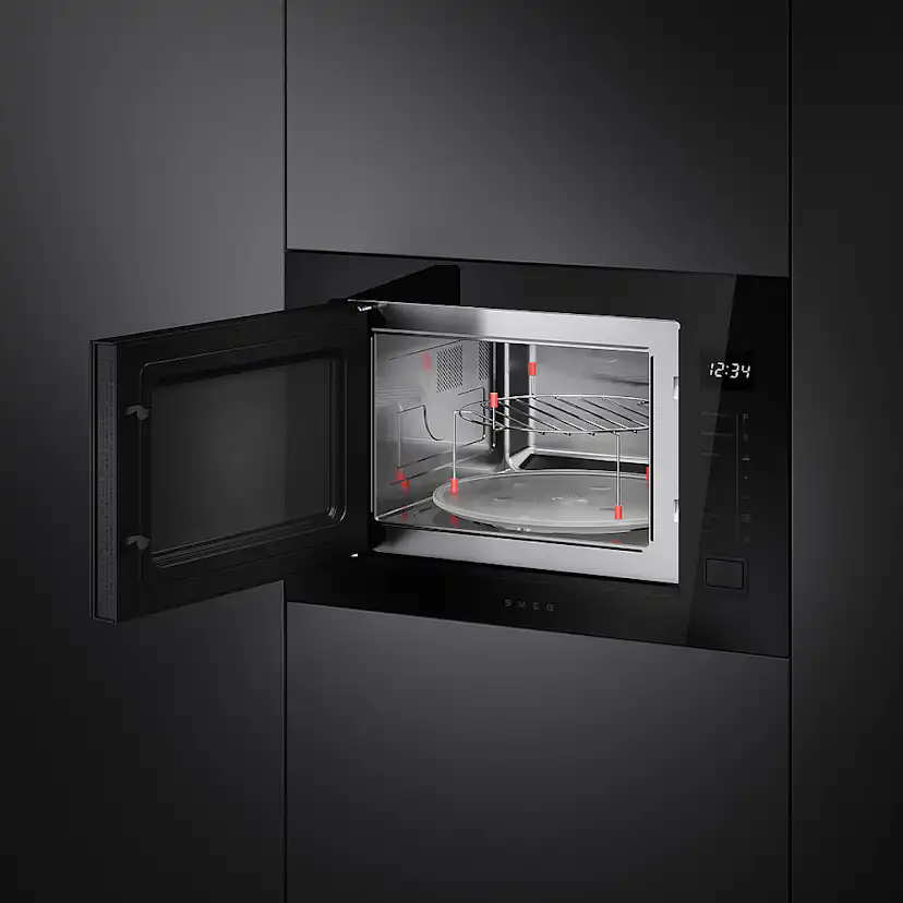 Inbyggnadsmikrovågsugn Smeg FMI225BI