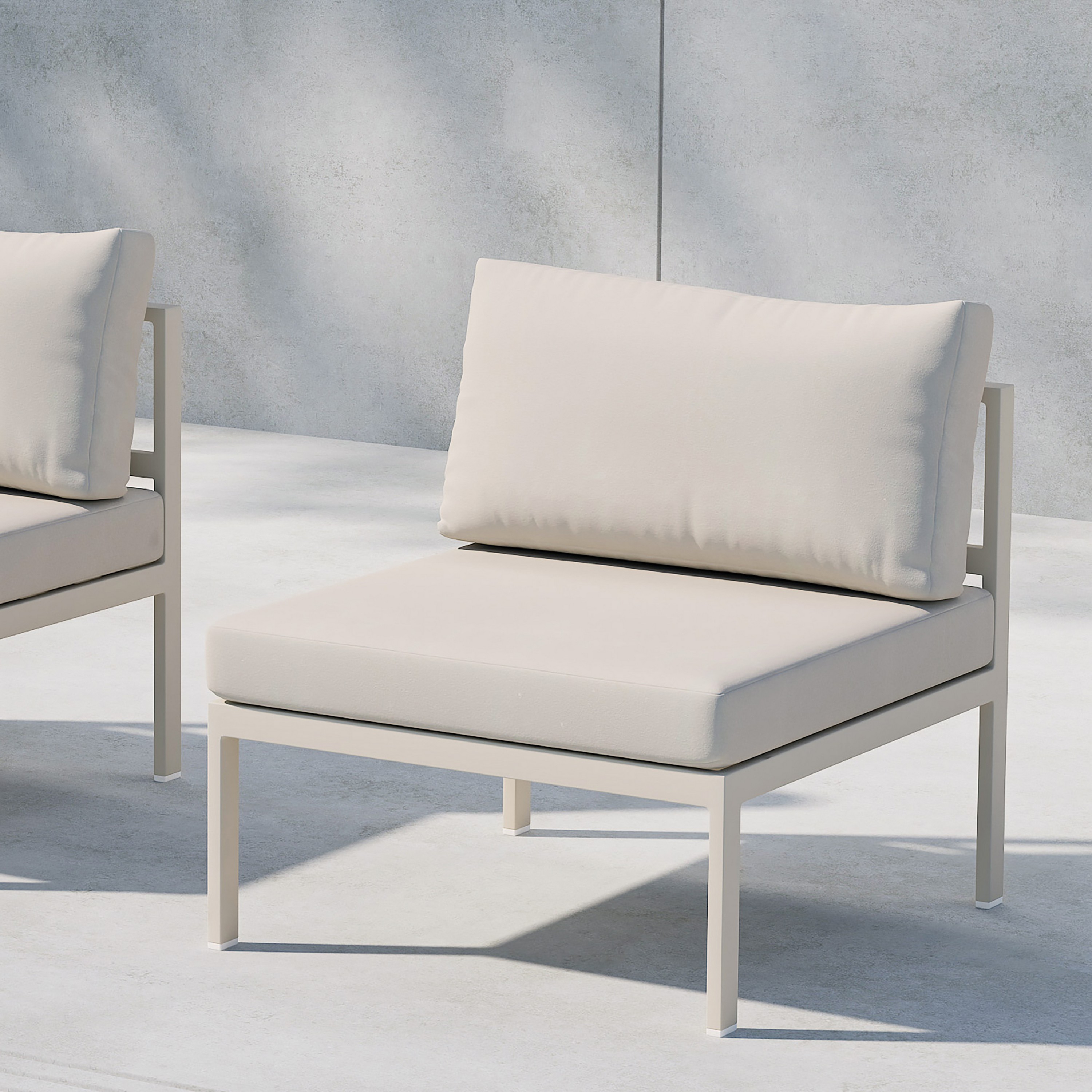 Copacabana Sofa Module Middle - Beige / Beige Beige