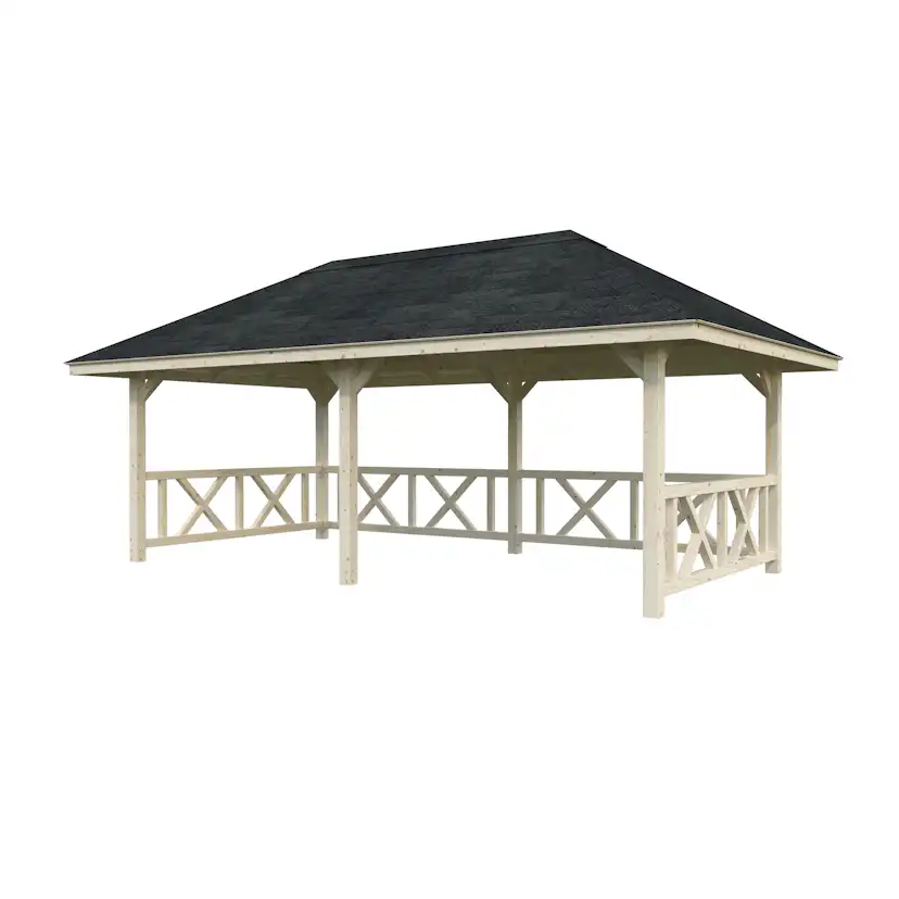 Paviljong Palmako Bianca 16,6 m2 Set 107