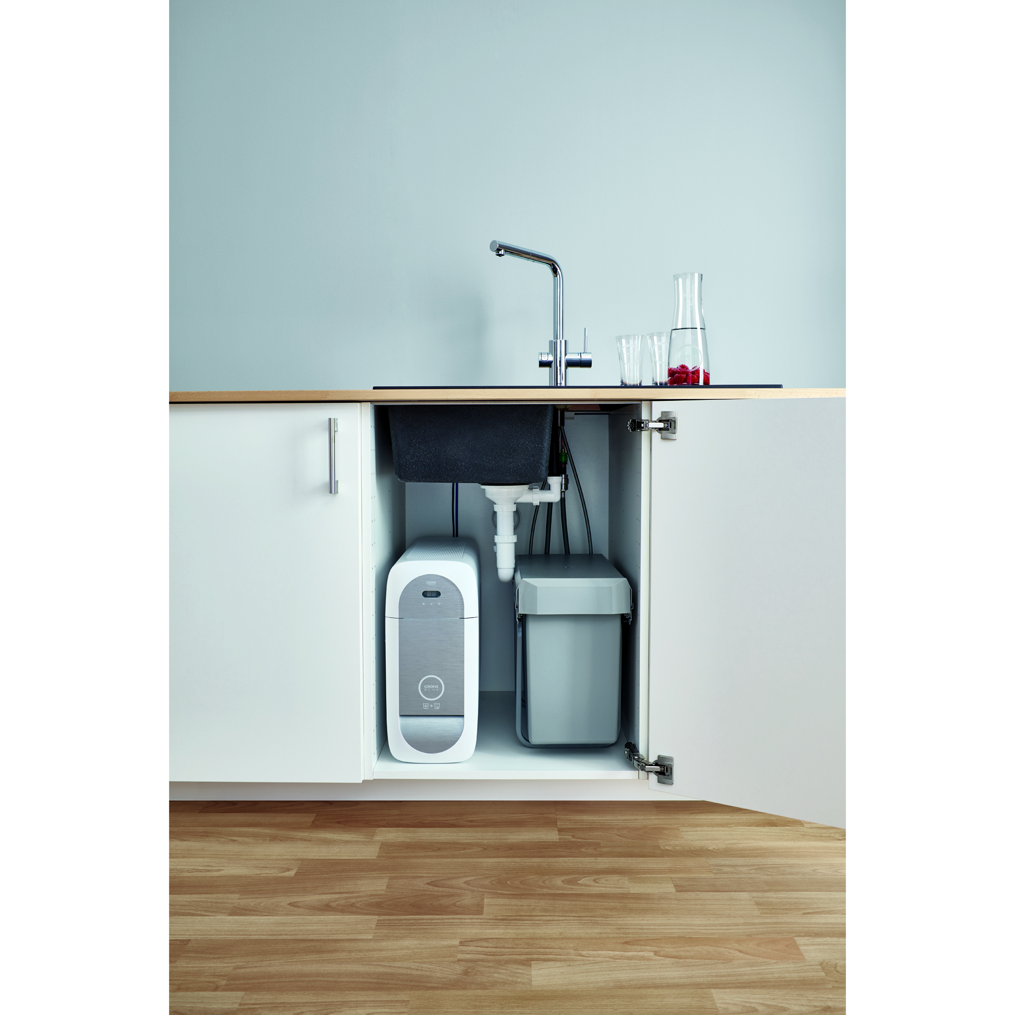 Köksblandare Grohe Blue Home med utdragbar L-pip Starter Kit Bluetooth