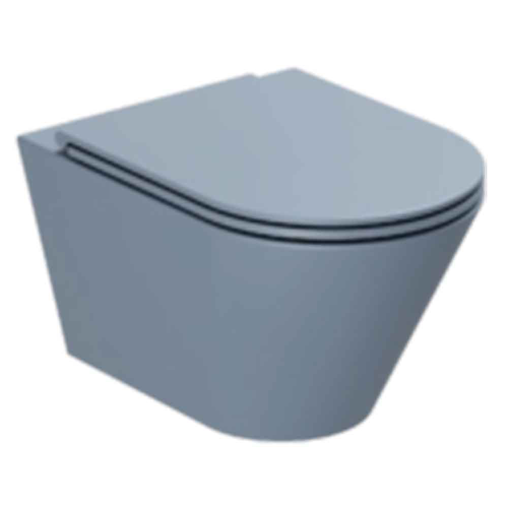 Forma Vägghängd Toalettstol, Royal Blue