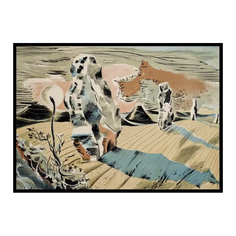 Poster Gallerix Avebury By Paul Nash