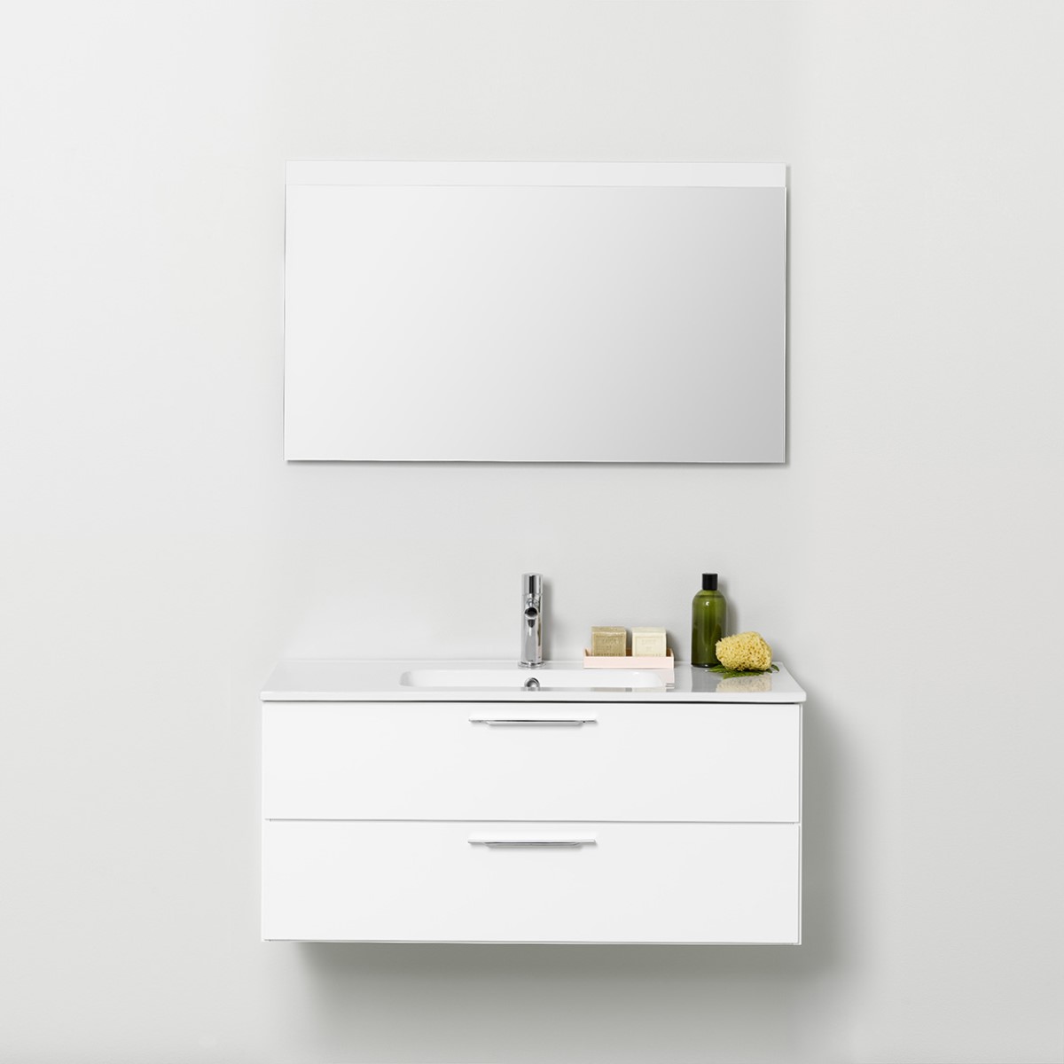 Möbelpaket Westerbergs Afton 1000 med Spegel Vit