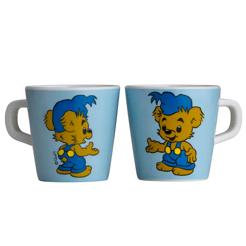 Barnmugg Rätt Start Bamse Med Handtag Ballong 50 År