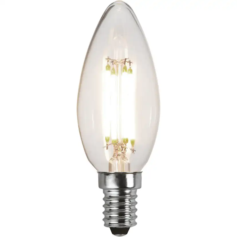 LED-lampa Star Trading E14 C35 Clear 3-step memory