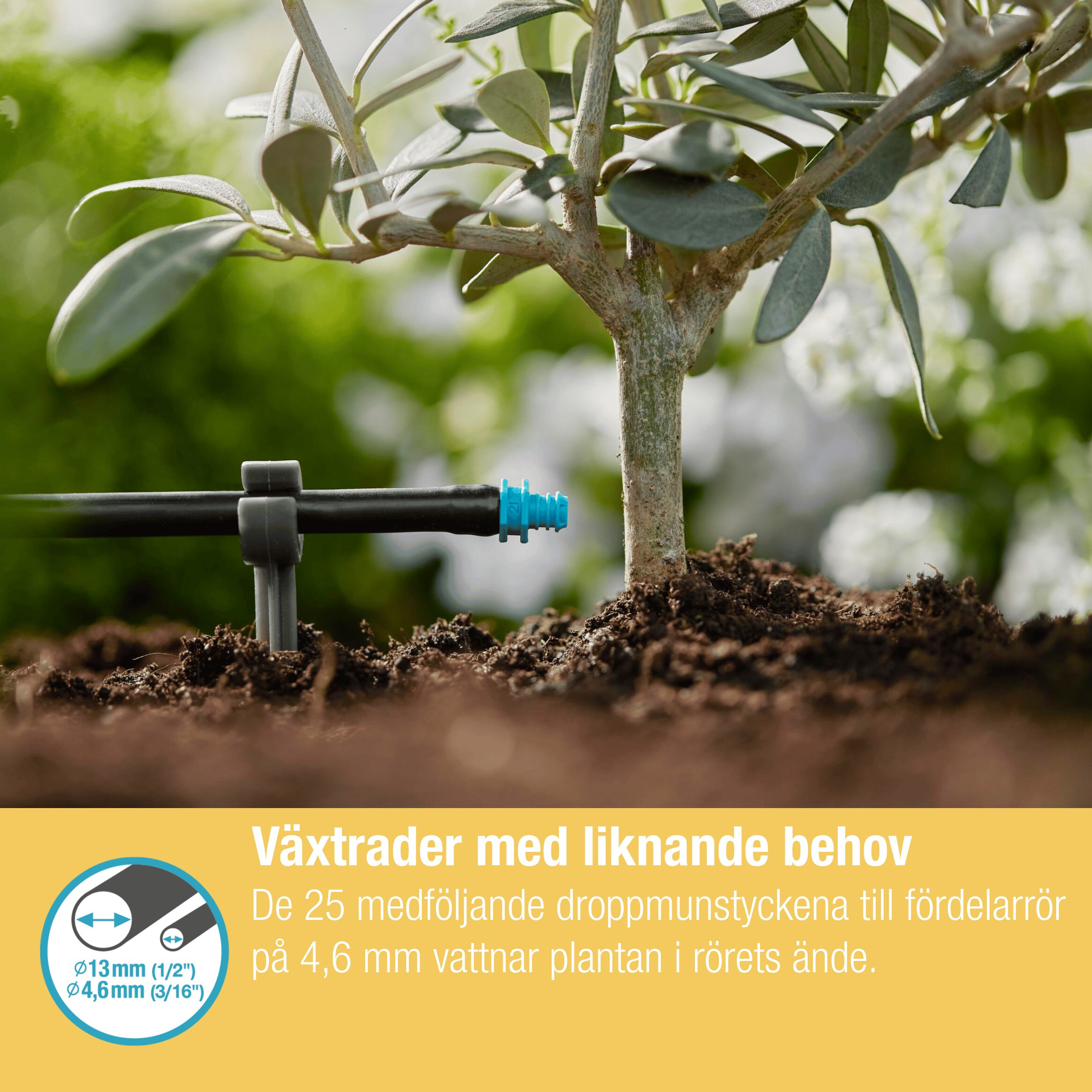 Droppspridare Gardena Micro-Drip 2 l/h