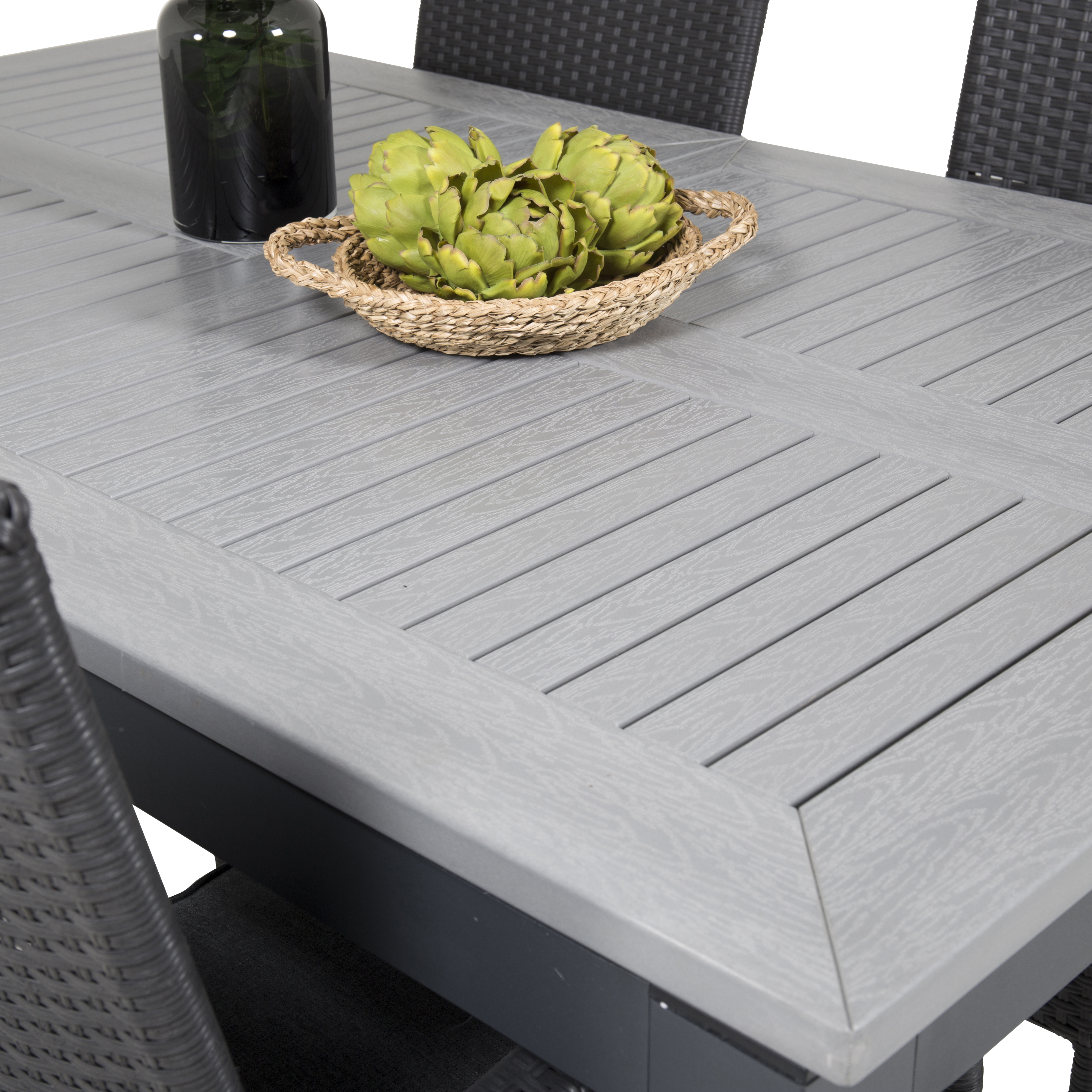 Matgrupp Venture Home Aleyna 152/210 med 4 Asta Stolar