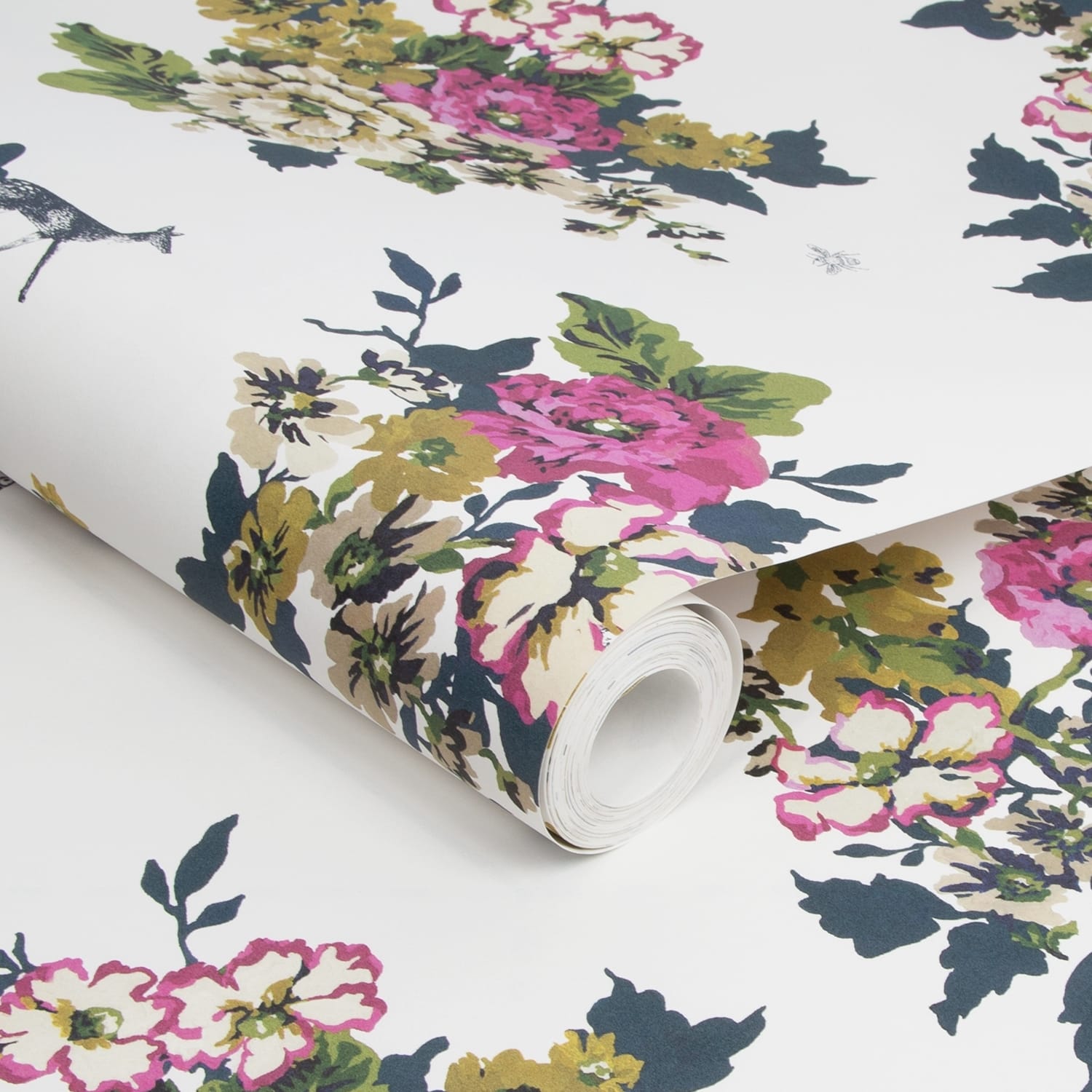 Tapet Joules Joules Floral Crème