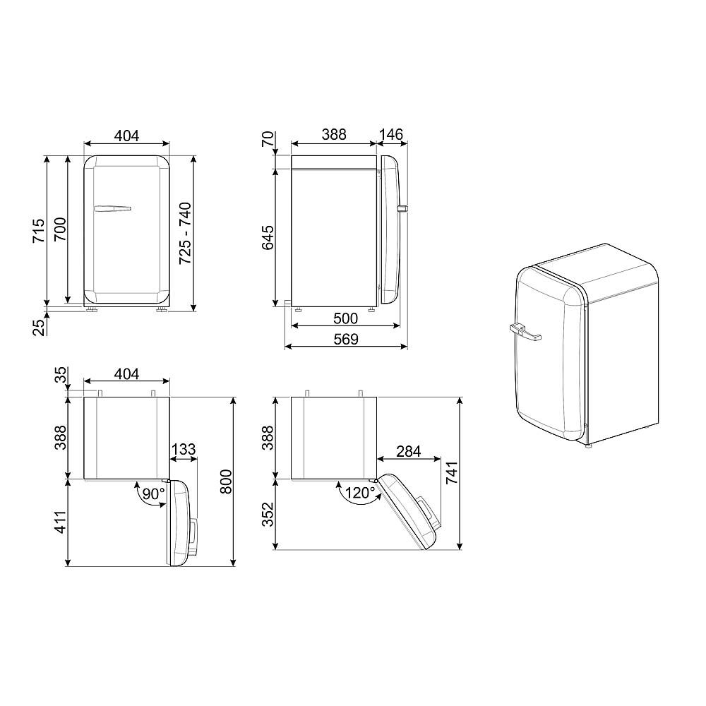Minikyl SMEG FAB5RSV6