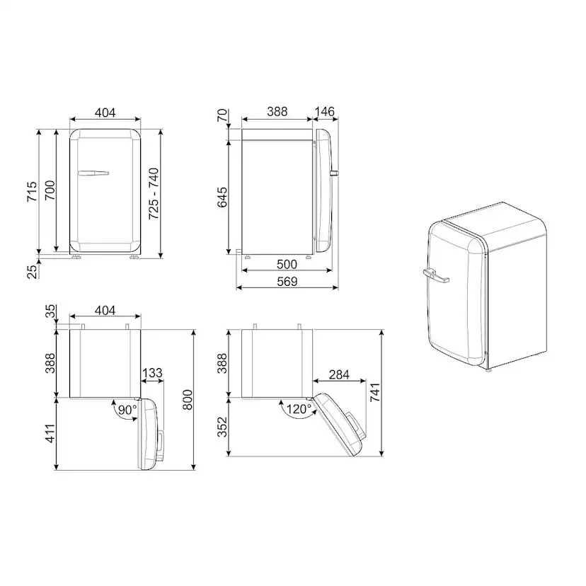 Minikyl SMEG FAB5RSV6