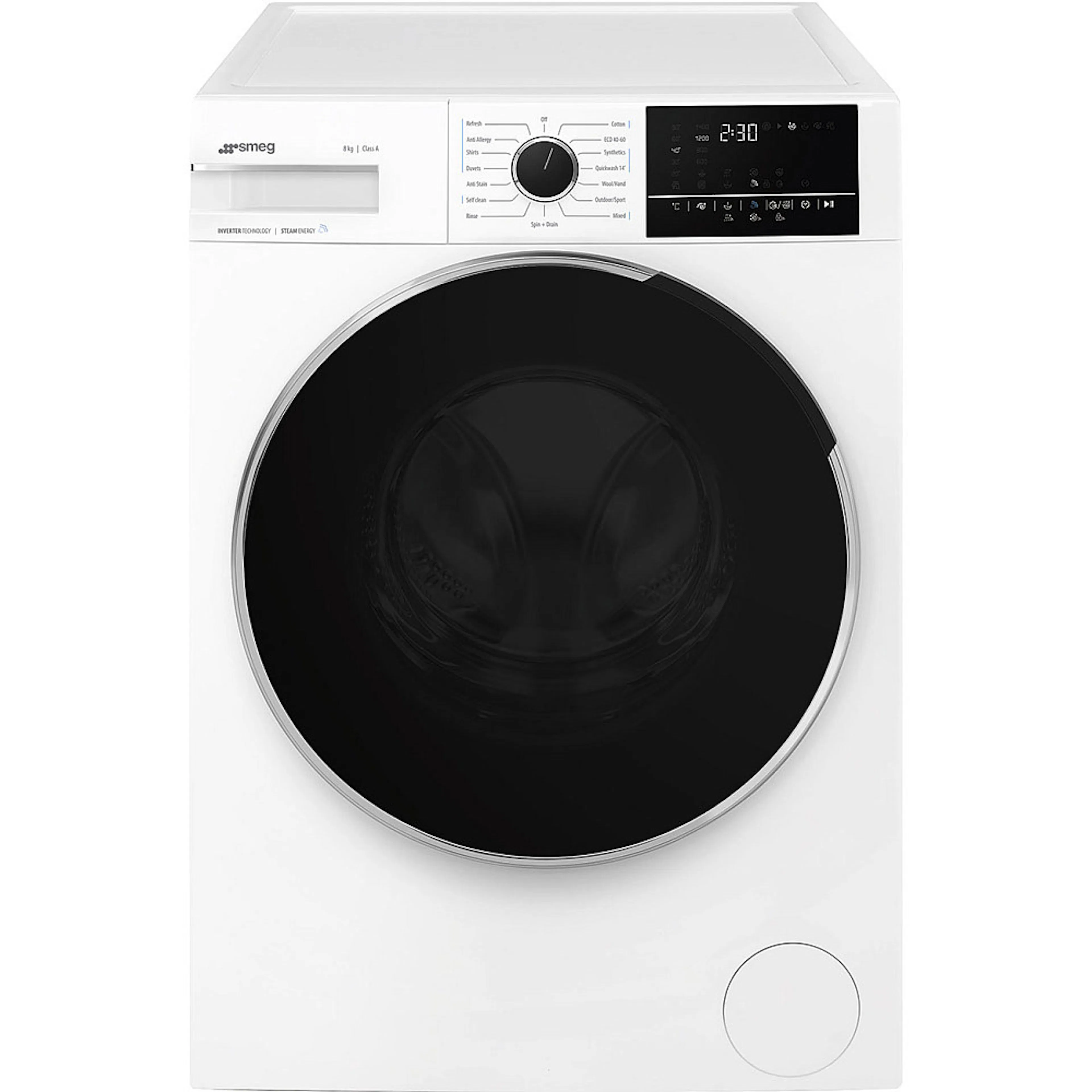 Frontmatad tvättmaskin SMEG WNP84SEAIN1