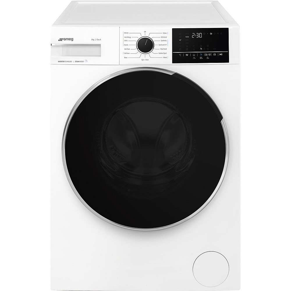 Frontmatad tvättmaskin SMEG WNP84SEAIN1