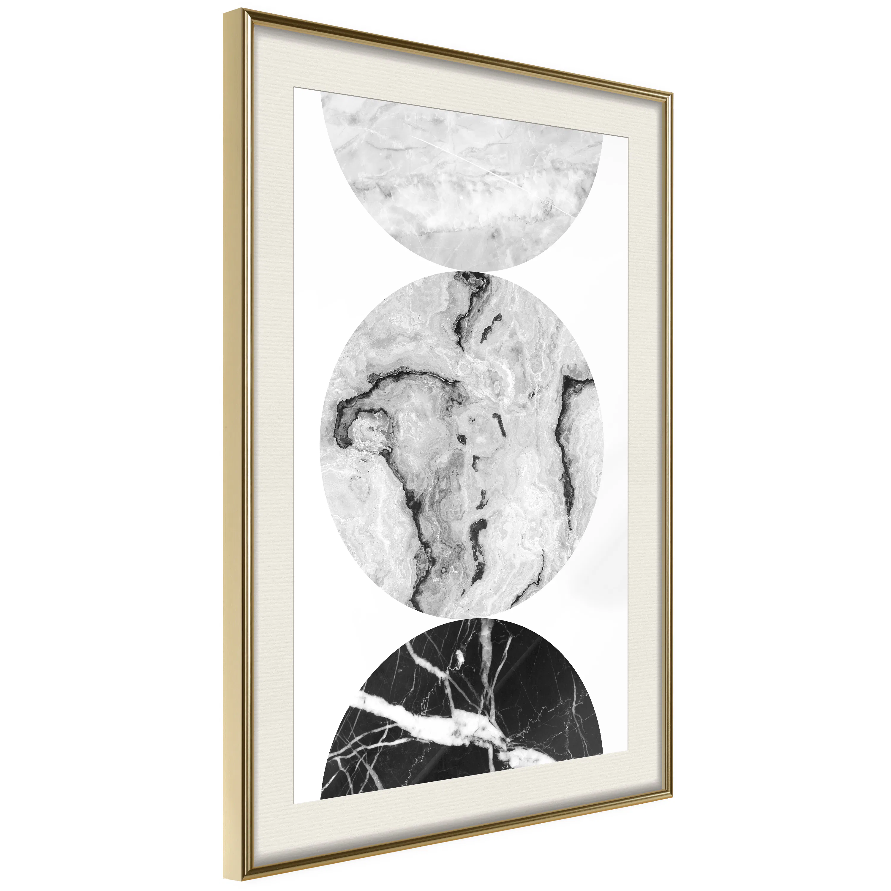 Poster Artgeist Affisch Marble Wheels