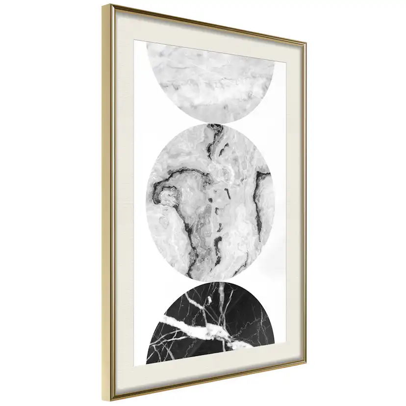 Poster Artgeist Affisch Marble Wheels