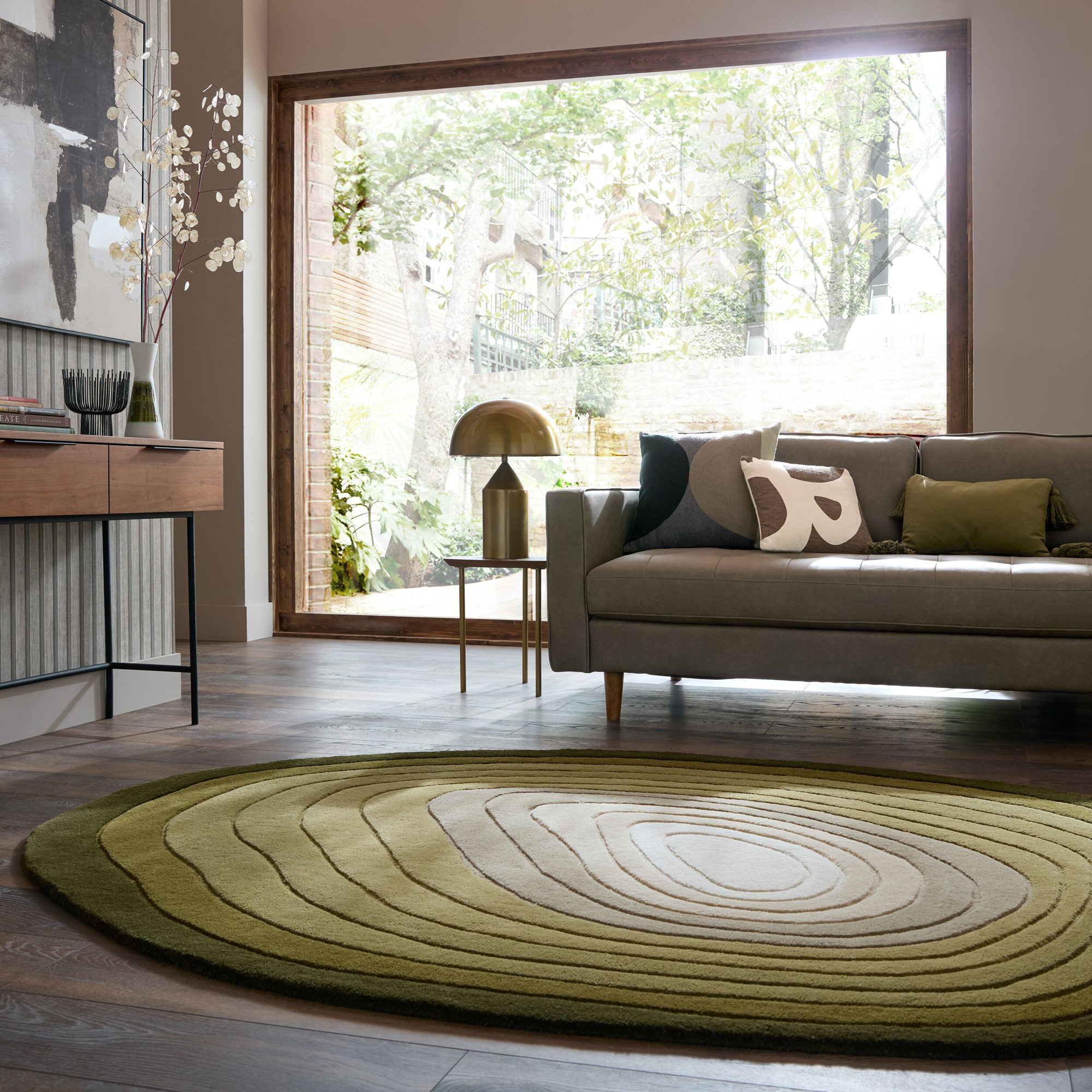 Rektangulär Matta Flair Rugs Puddle Ombre Wool