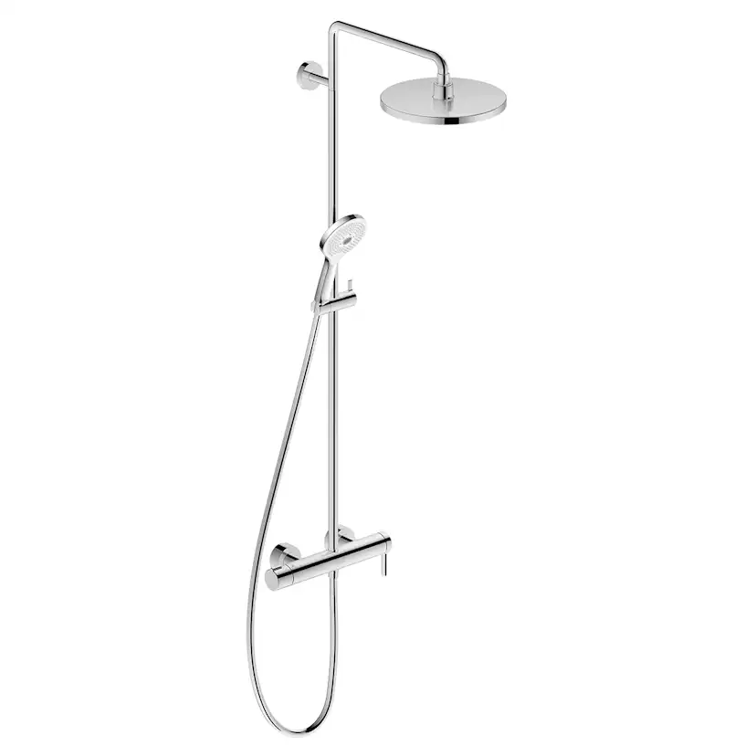 Takduschset Duravit C.1 med Engrepps Duscharmatur